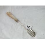 A good Victorian cheese scoop with MOP handle – B’ham 1871 by G.P & S