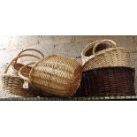 QTY OF WICKER BASKETS