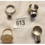 SILVER RINGS ETC