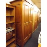 LARGE DOUBLE WARDROBE WITH DRAWER BENEATH