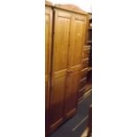 GOOD QUALITY MODERN PINE DOUBLE WARDROBE