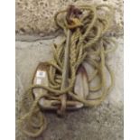 SMALL BOAT ANCHOR WITH ROPE