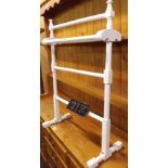 WHITE TOWEL RAIL