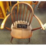 ERCOL STYLE CARVER CHAIR