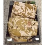 CARTON OF MILITARY CLOTHING