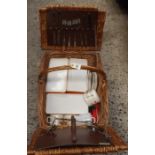 WICKER PICNIC BASKET