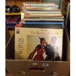CARTON OF MIXED BOXED & CLASSICAL LP'S INCL; BEETHOVEN, MARIA CALLAS ETC