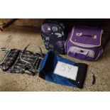 TWO SHOPPING TROLLEYS & TWO TRAVEL CASES