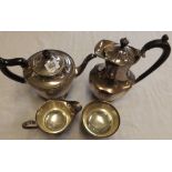 FOUR PIECE PLATED TEA/COFFEE SERVICE