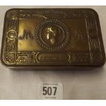 BRASS 1914 W.W.J COMFORT BOX