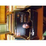 CARTON OF BOXED EDITIONS OF CLASSICAL MUSIC, MARIA CALAS, RUBENSTIEN, CARMEN