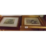 TWO F/G 19TH CENTURY DRAWINGS