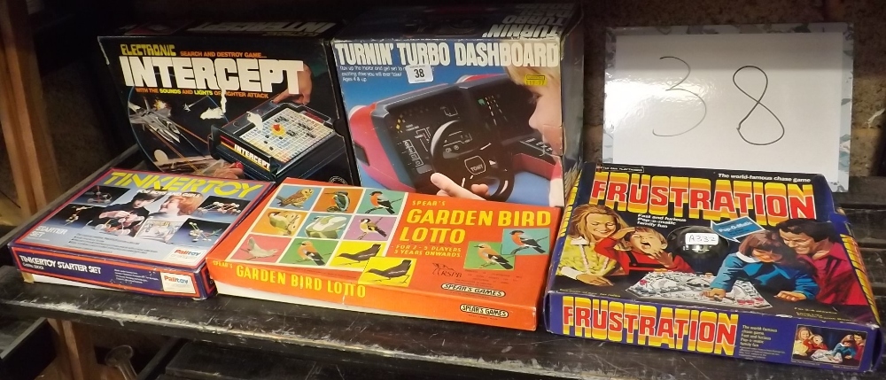 SHELF OF VINTAGE GAMES