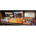 SHELF OF VINTAGE GAMES