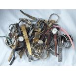 Bag of 55+ assorted ladies wrist watches