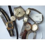 Bag of 7 assorted wrist watches (6 ladies, 1 gents )