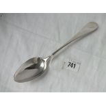 Scottish provincial table spoon - Inverness cica 1800 by Charles Jameson
