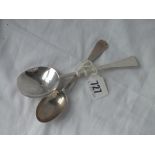 Trifid spoon -1896 & slip lock type spoon - 85gms