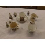 QTY OF COMMEMORATIVE CHINA INCL; A CUP & SAUCER FOR THE CORONATION OF EDWARD VIII WHO ABDICATED