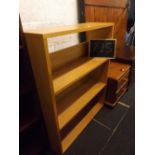 MODERN OPEN BACK BOOKCASE