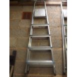 FOUR STEP ALUMINIUM STEP LADDER