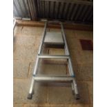 TWO STEP ALUMINIUM STEP LADDER