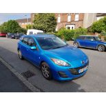 MAZDA TS2, 5 DOOR HATCHBACK, 1598CC, PETROL, BLUE, MOT 3RD DECEMBER 2020, REG : GF59 OZN (2009)