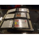 THREE FOLDERS OF FIRST DAY COVERS