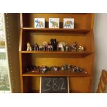 A COLLECTION OF ELEPHANT ORNAMENTS & BOXES
