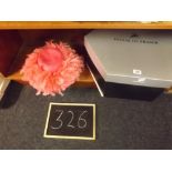 FLAMINGO PINK LADIES HAT BY HOUSE OF FRASER WITH BOX