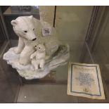 POLAR BEARS FROM THE POLAR EXPEDITION COLLECTION NO. P9008 DATED 1990