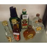 SEVEN 10ccl BOTTLES OF VARIOUS DIGESTIVE LIQUOR'S