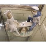 A LLADRO SEE SAW