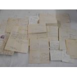 AUTOGRAPHED LETTERS 9 ALS & TLS by Sir John French, plus 3 cut signatures by French, plus 2 by