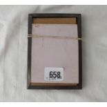 Plain oblong photo frame - 5" high - B'ham