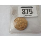 Another sovereign 1886
