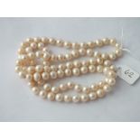 Cultured pearl necklace