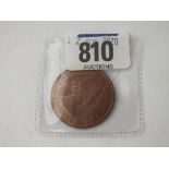 Elizabeth II double headed penny