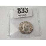 Roman Philip II silver antoninianus S9271 - MINT