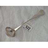 Early Victorian Scottish sauce ladle - Glasgow 1858 by JMJ