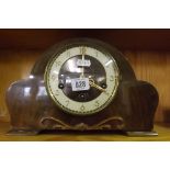 MODERN NAPOLEON TYPE MANTLE CLOCK WITH CHIME