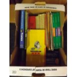 CARTON OF CONTINENTAL TRAVEL GUIDES & MAPS ETC