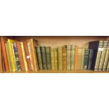 2 ½ SHELVES OF OLD HARD BACK BOOKS & ANNUALS