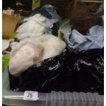1 CARTON OF HORSE HAIR & OTHER STUFFING MATERIALS
