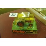 DINKY 305 DAVID BROWN TRACTOR BUBBLE PACK BOX