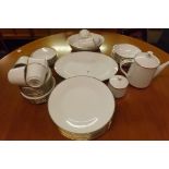 ROYAL CERAMICS JAPANESE DINNER & TEA SERVICE FOR SIX PEOPLE