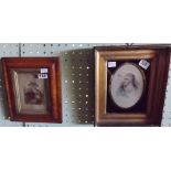 2 GILT FRAMED 1 PRINT BY BARTOLOZZI & THE OTHER PRINT OF AN IRISHMAN PLAYING THE PIPES