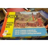 PLASTIC MODEL KIT OF THE OLD TIMER FACTORY & ONE OTHER