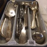 CUTLERY TRAY & CUTLERY