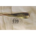 A GEORGE III SILVER TABLE SPOON - LONDON 1803, P.A & W BATEMAN